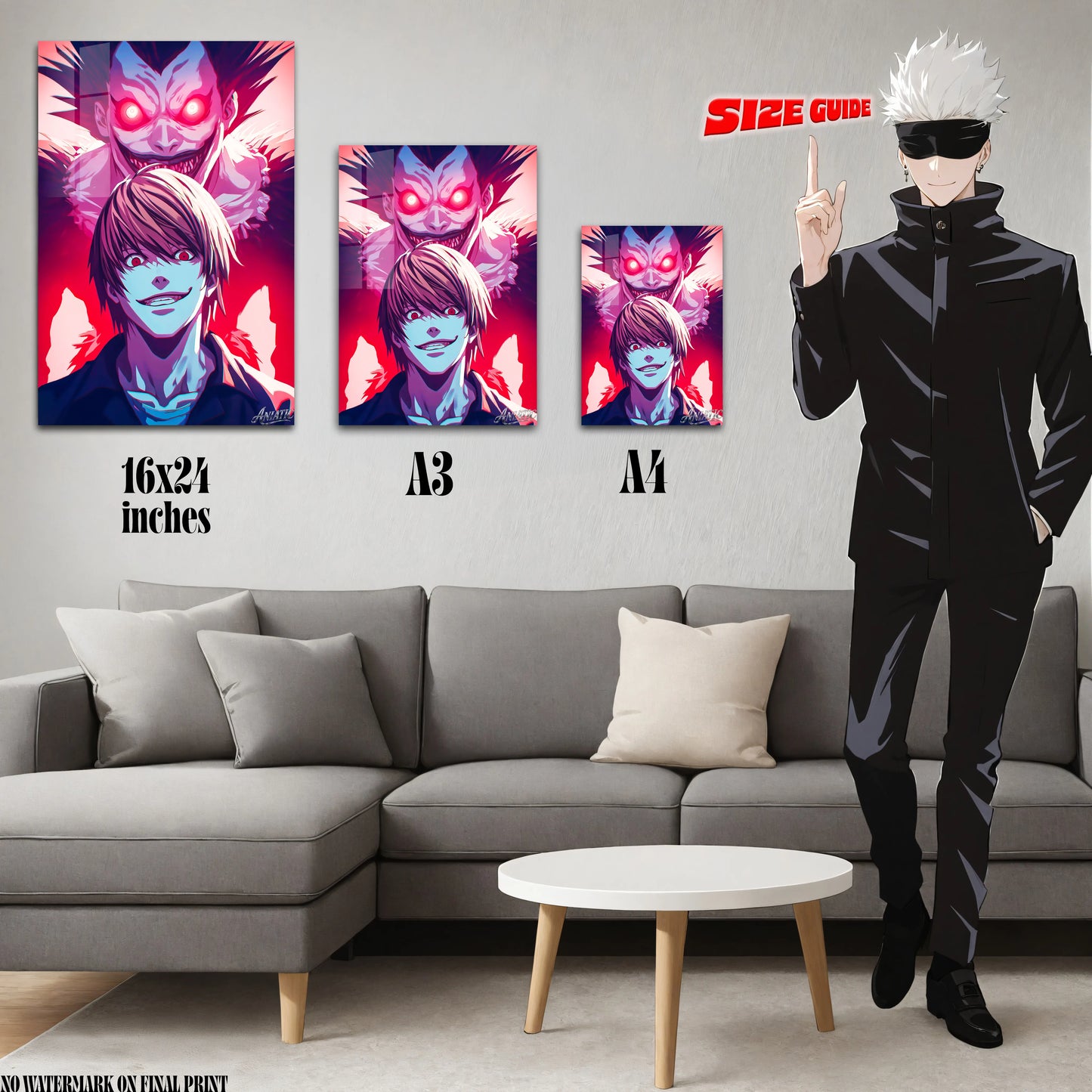 Death Note Acrylic Poster