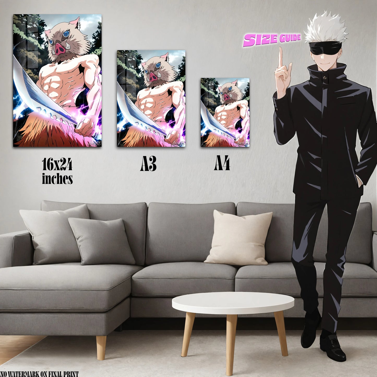 Inosuke Hashibara Acrylic Poster