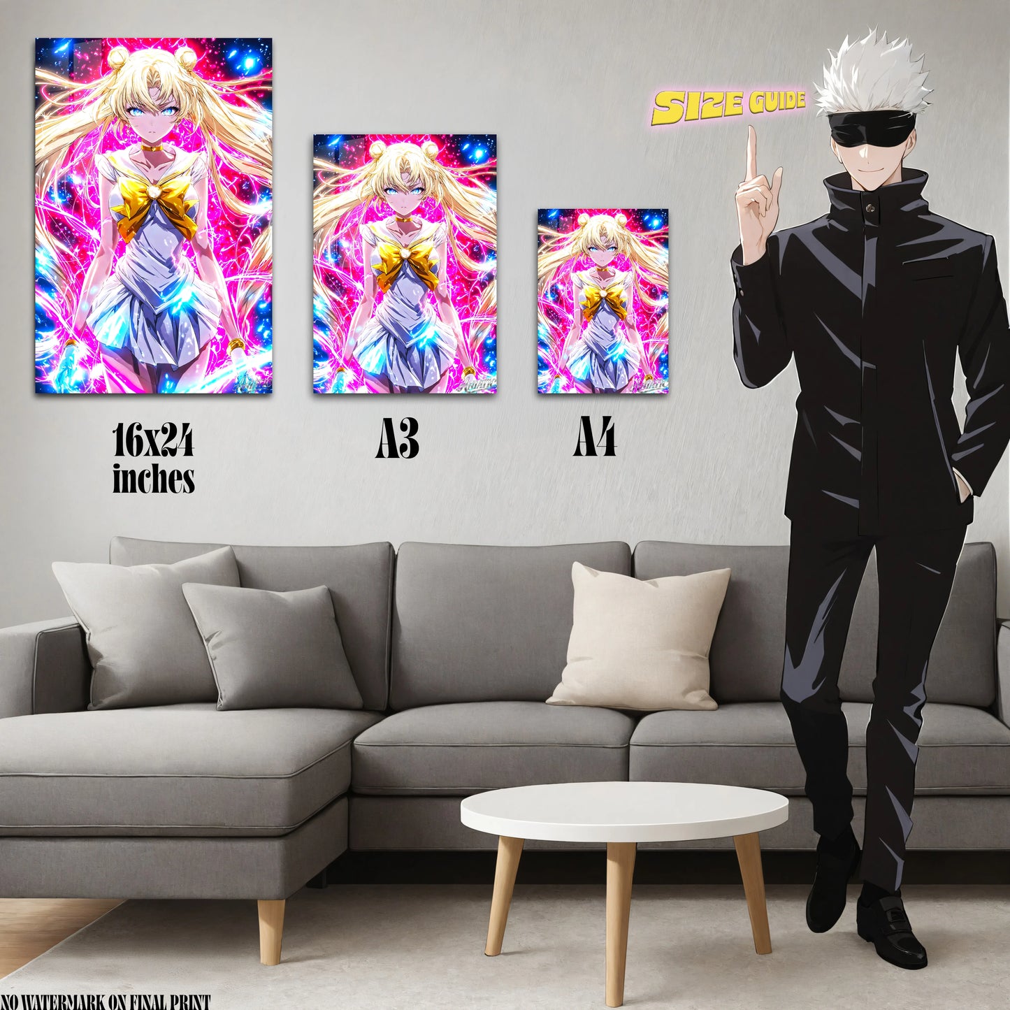 Usagi Tsukino Acrylic Poster