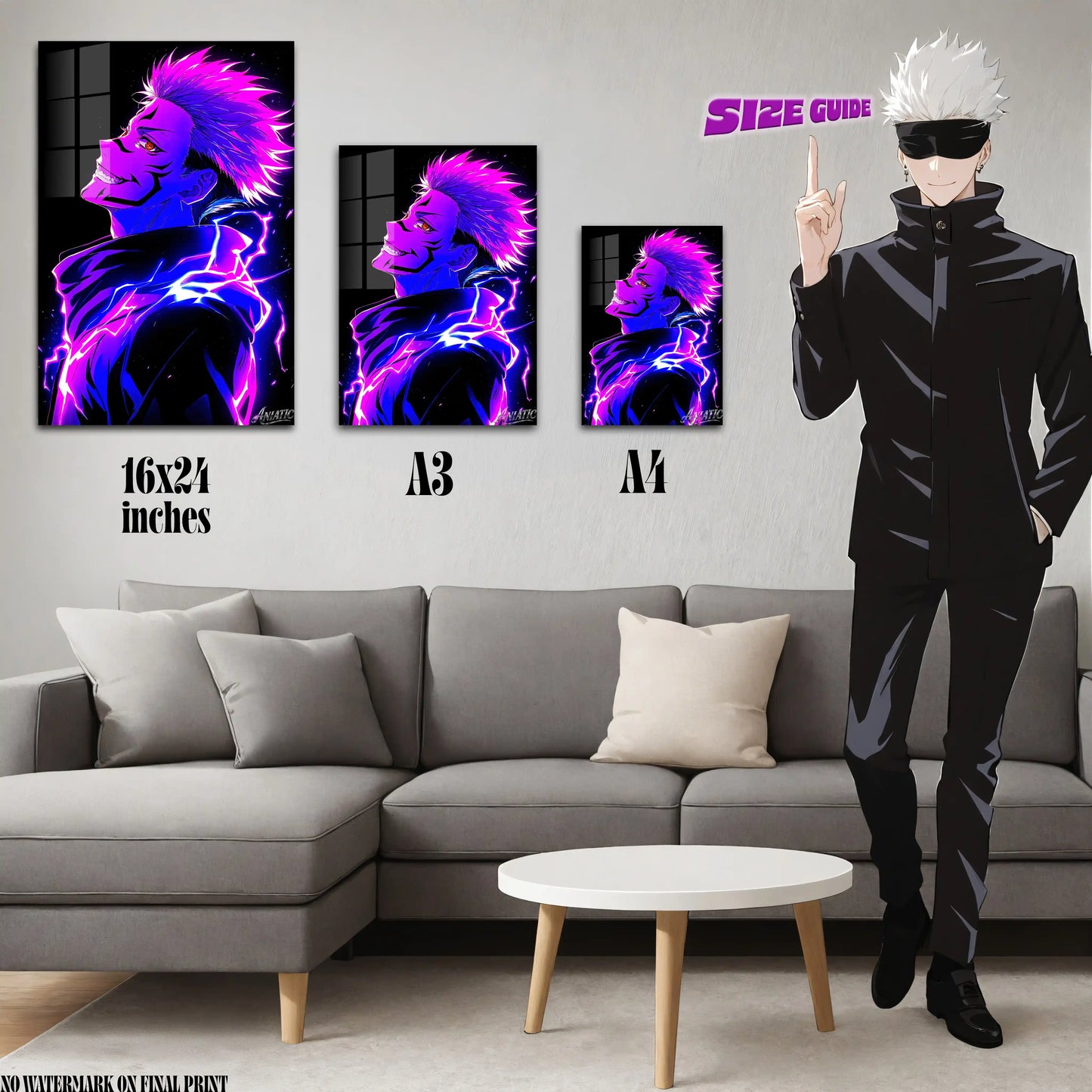 SUKUNA Acrylic Poster