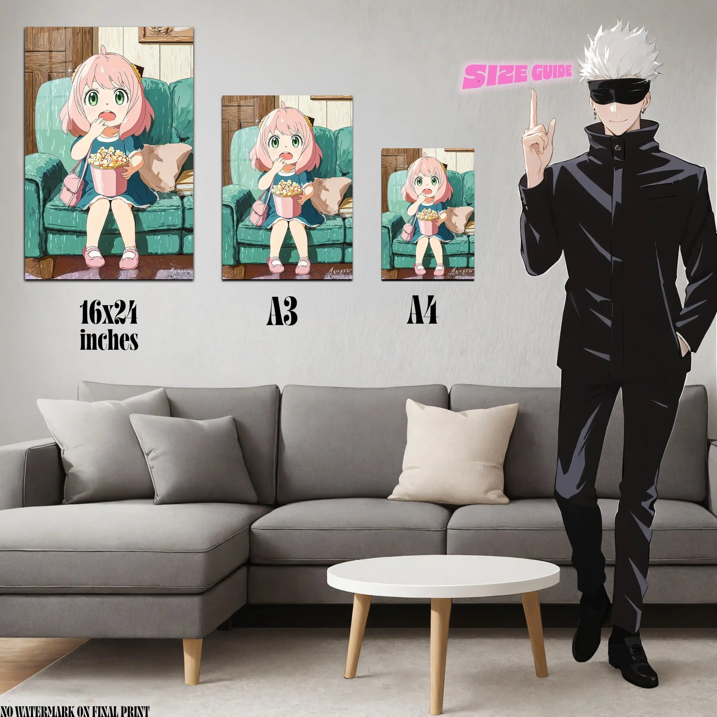 Anya Forger Acrylic Poster