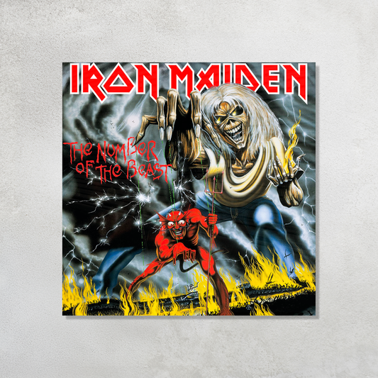 The Number of the Beast Acrylic Vibe Panel