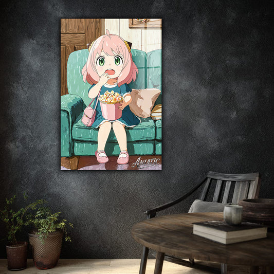 Anya Forger Acrylic Poster - Aniatic