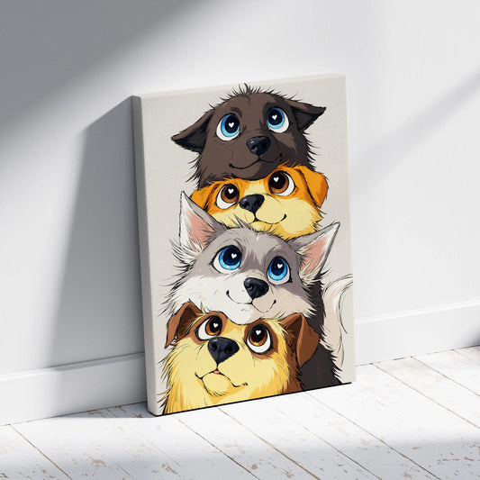 Paws and Daydreams Canvas