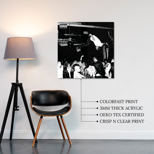 Die Lit Acrylic Vibe Panel