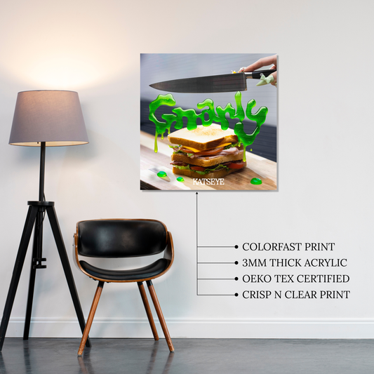 Gnarly Acrylic Vibe Panel