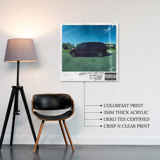 good kid, m.A.A.d city Acrylic Vibe Panel