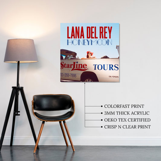 Honeymoon Acrylic Vibe Panel