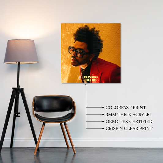 Blinding Lights Acrylic Vibe Panel