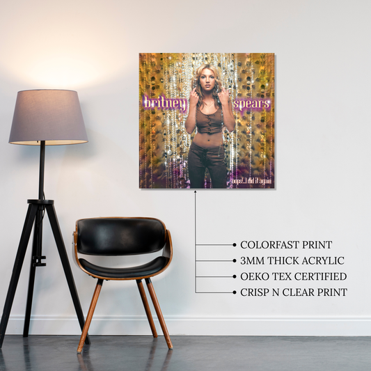 Britney spears Acrylic Vibe Panel