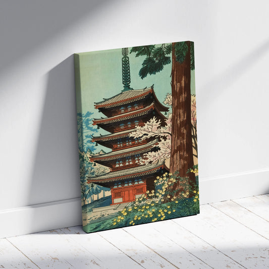 Japanese Tomb Canvas - Aniatic