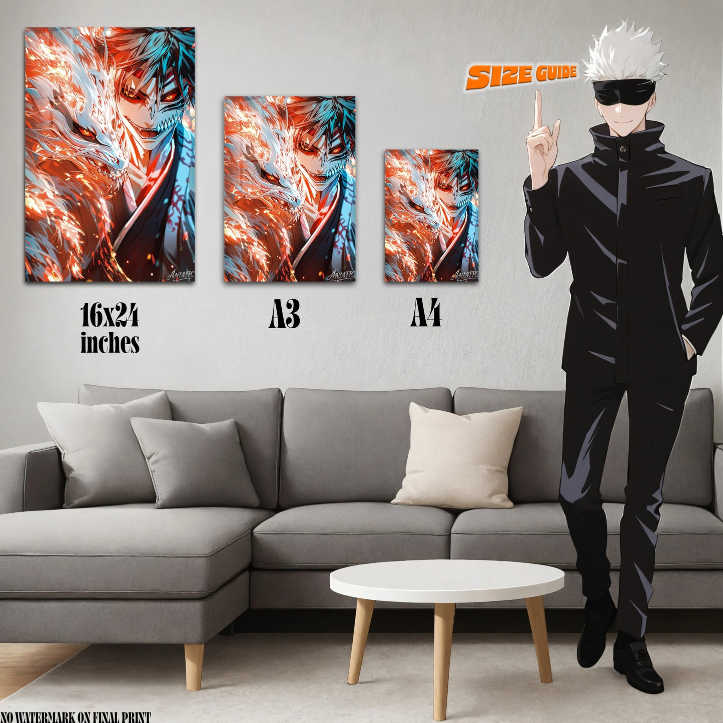 ichigo Acrylic Poster