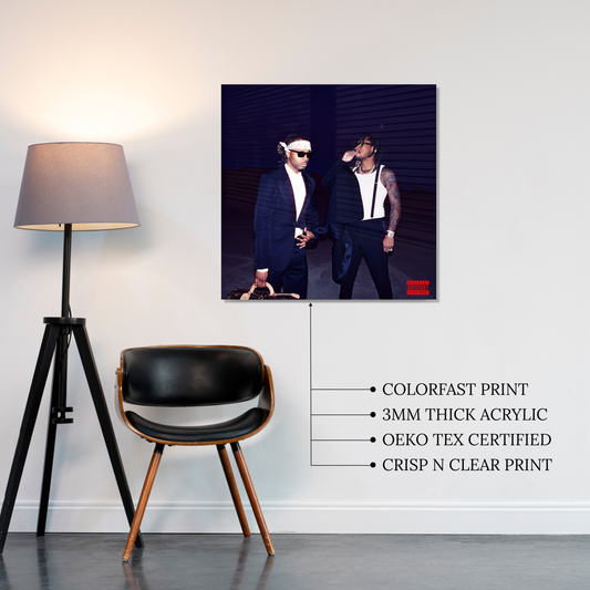 We Don't Trust You Acrylic Vibe Panel