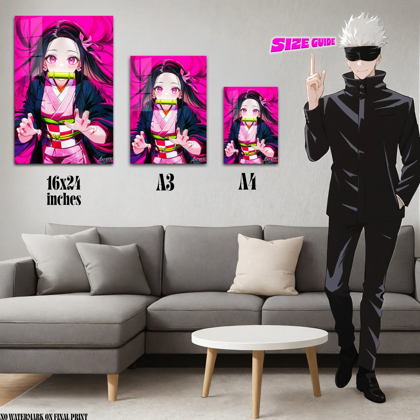 Nezuko Acrylic Poster