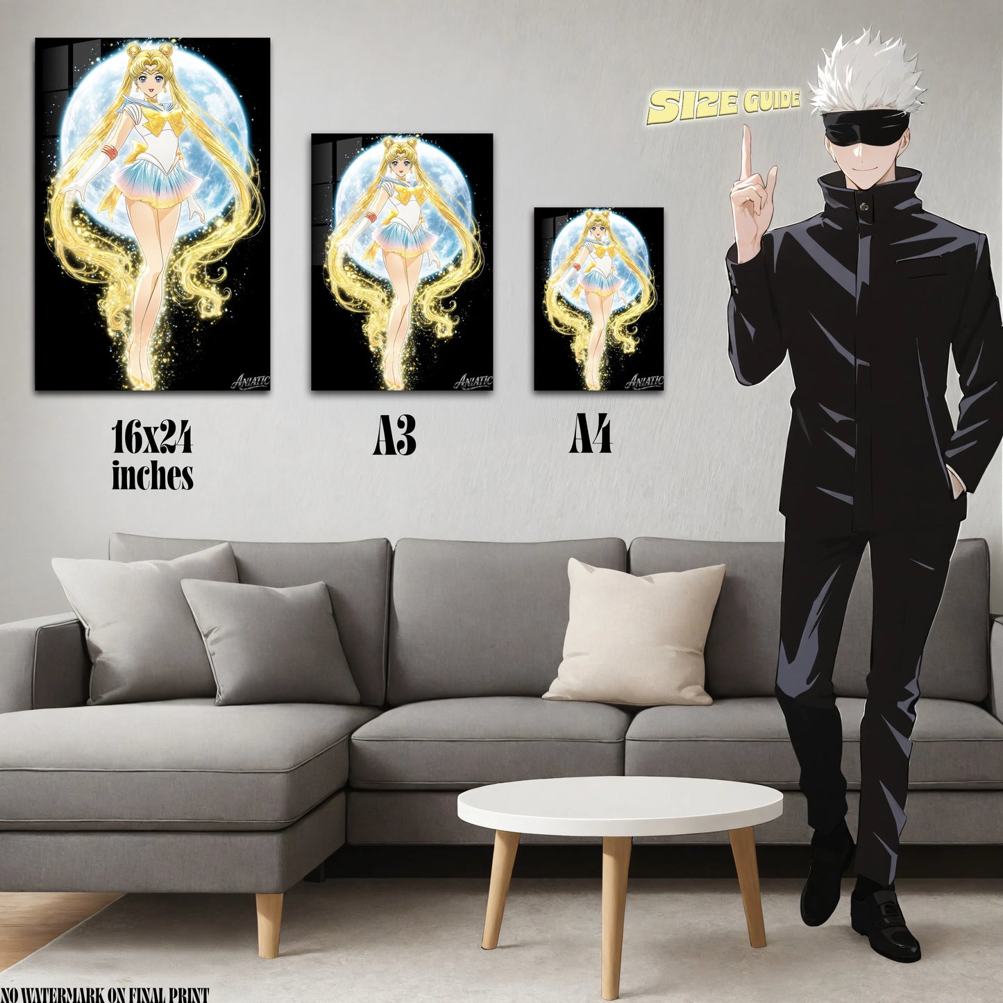 Usagi Tsukino Acrylic Poster