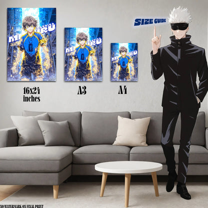 Meguru Bachira Acrylic Poster