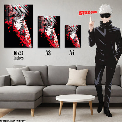 kunai knife x naruto Acrylic Poster