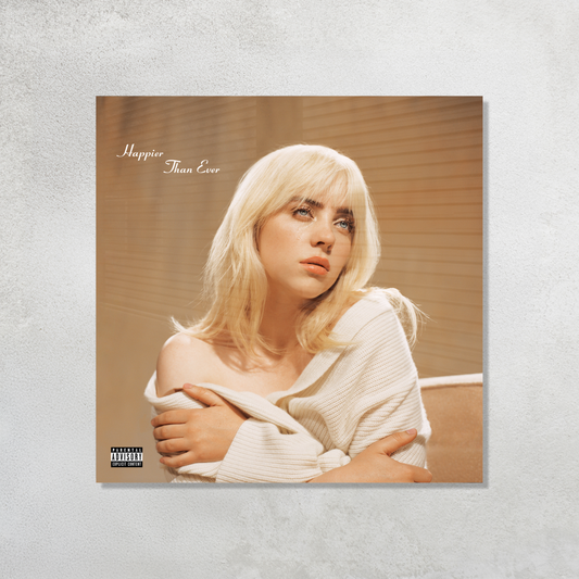 Happier than ever Acrylic Vibe Panel