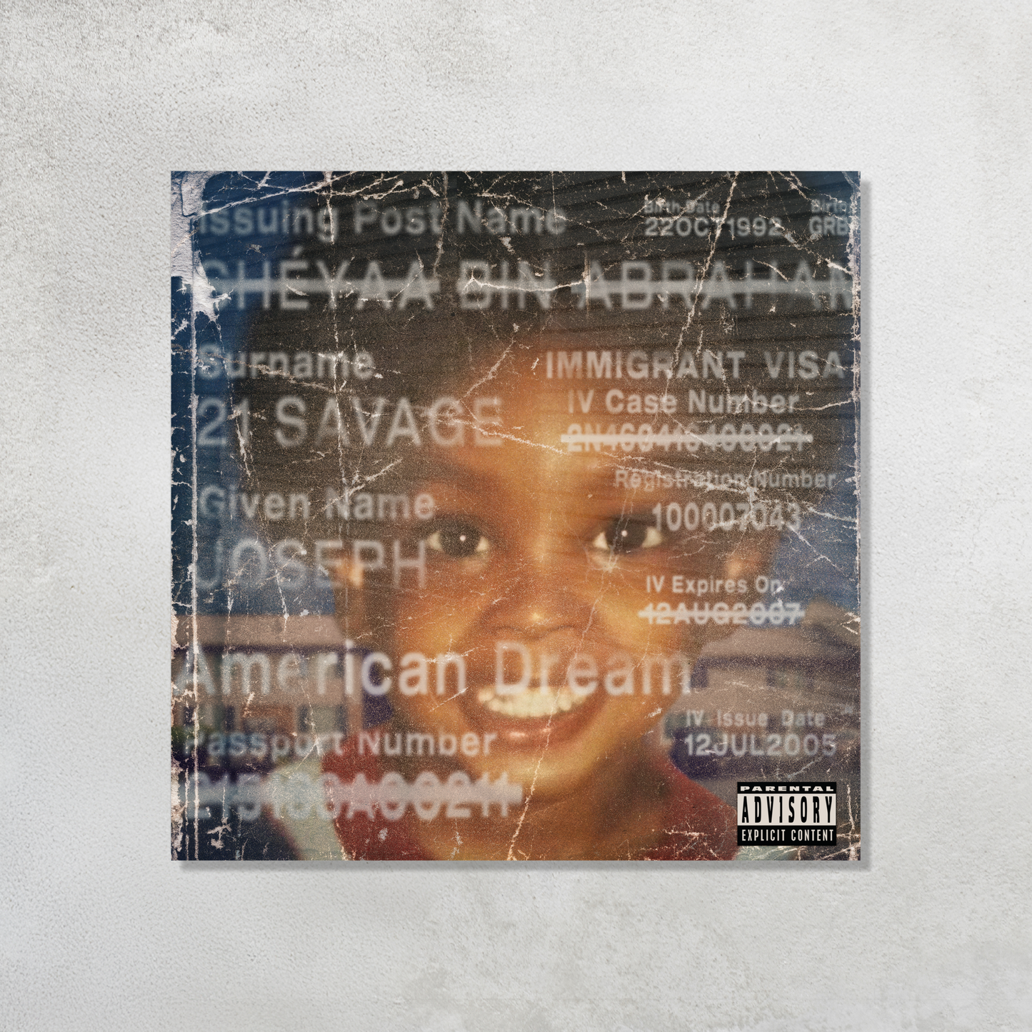 American Dream Acrylic Vibe Panel