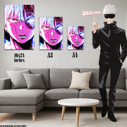 Shoto Todoroki Acrylic Poster