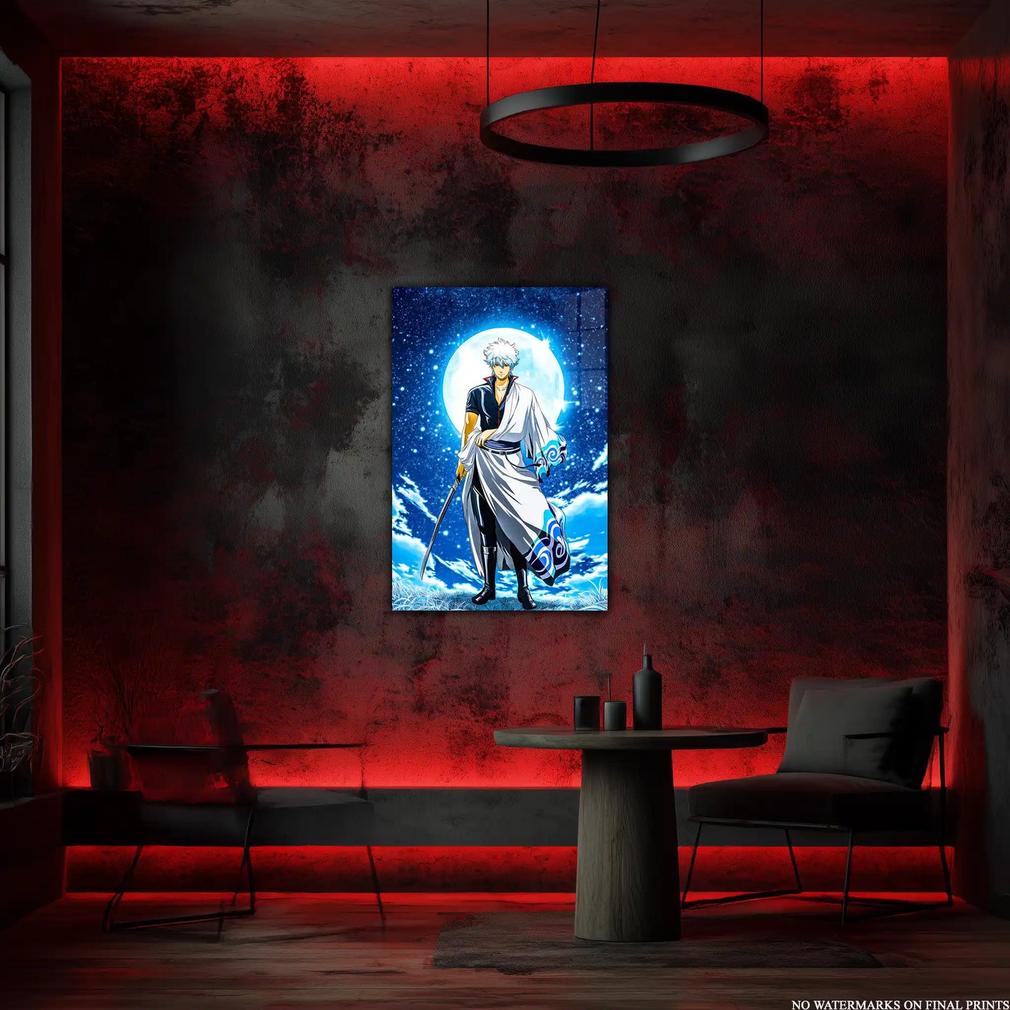 Gintoki Sakata Acrylic Poster