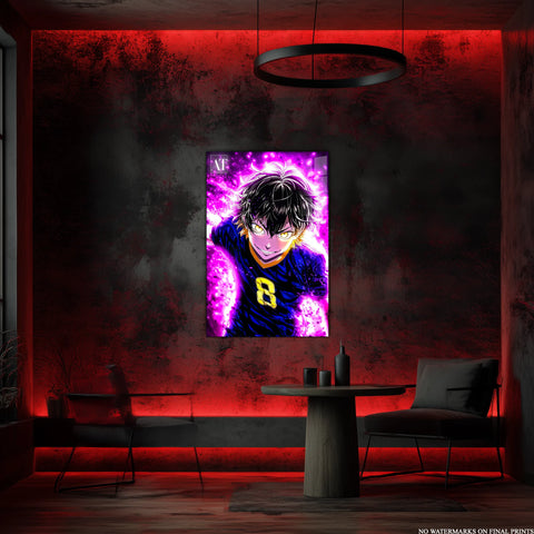 Meguru Bachira Acrylic Poster - Aniatic