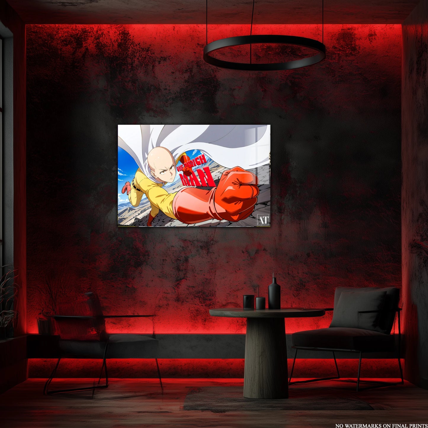 One Punch Man Acrylic Poster