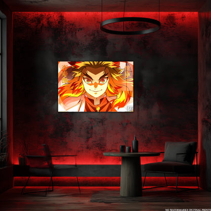 Kyojuro Rengoku Acrylic Poster