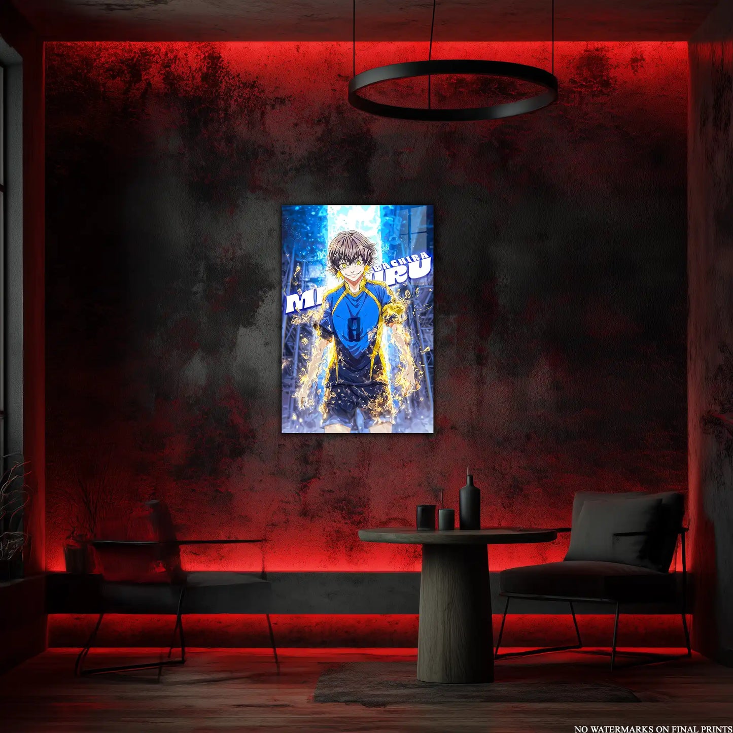 Meguru Bachira Acrylic Poster