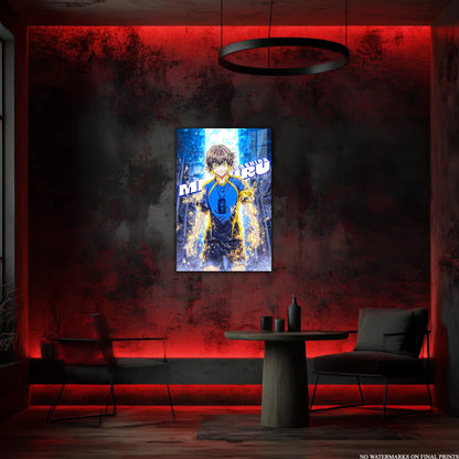 Meguru Bachira Acrylic Poster