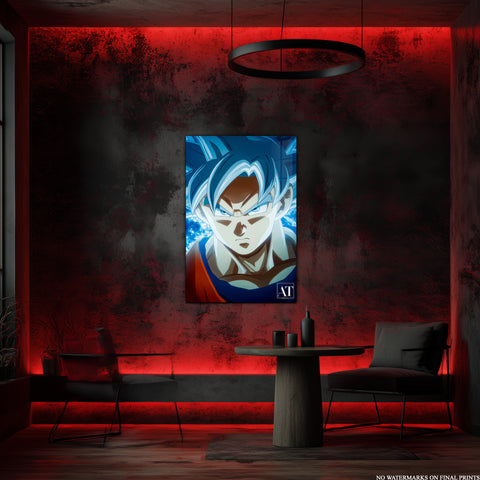 Goku Super saiyan Acrylic Poster - Aniatic