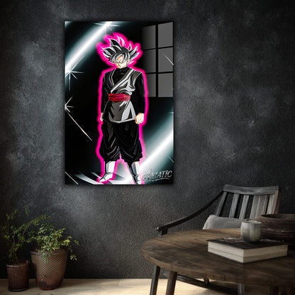 Gohan Black Acrylic Poster