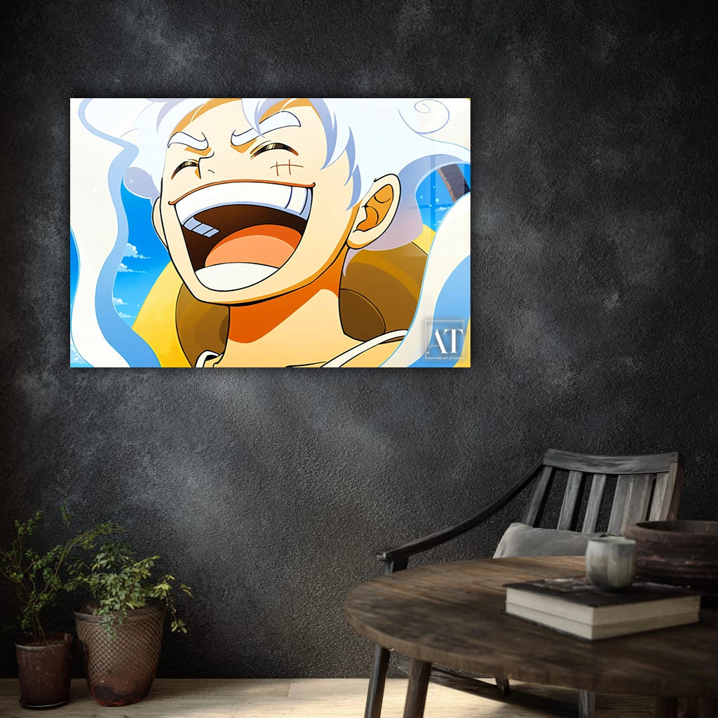 Luffy Gear 5 Acrylic Poster - Aniatic
