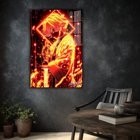Zenitsu Acrylic Poster