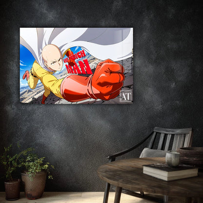 One Punch Man Acrylic Poster