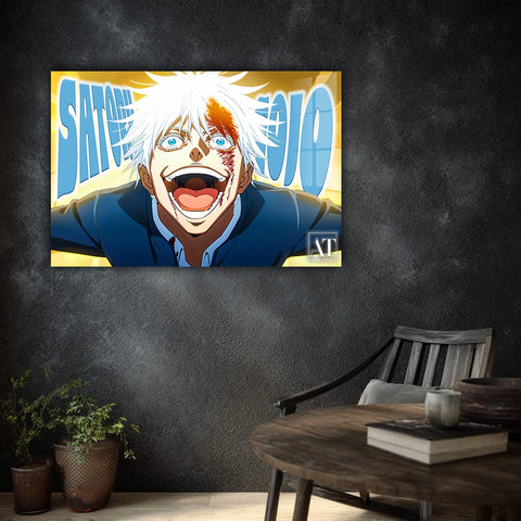 Satoru Gojo Acrylic Poster - Aniatic