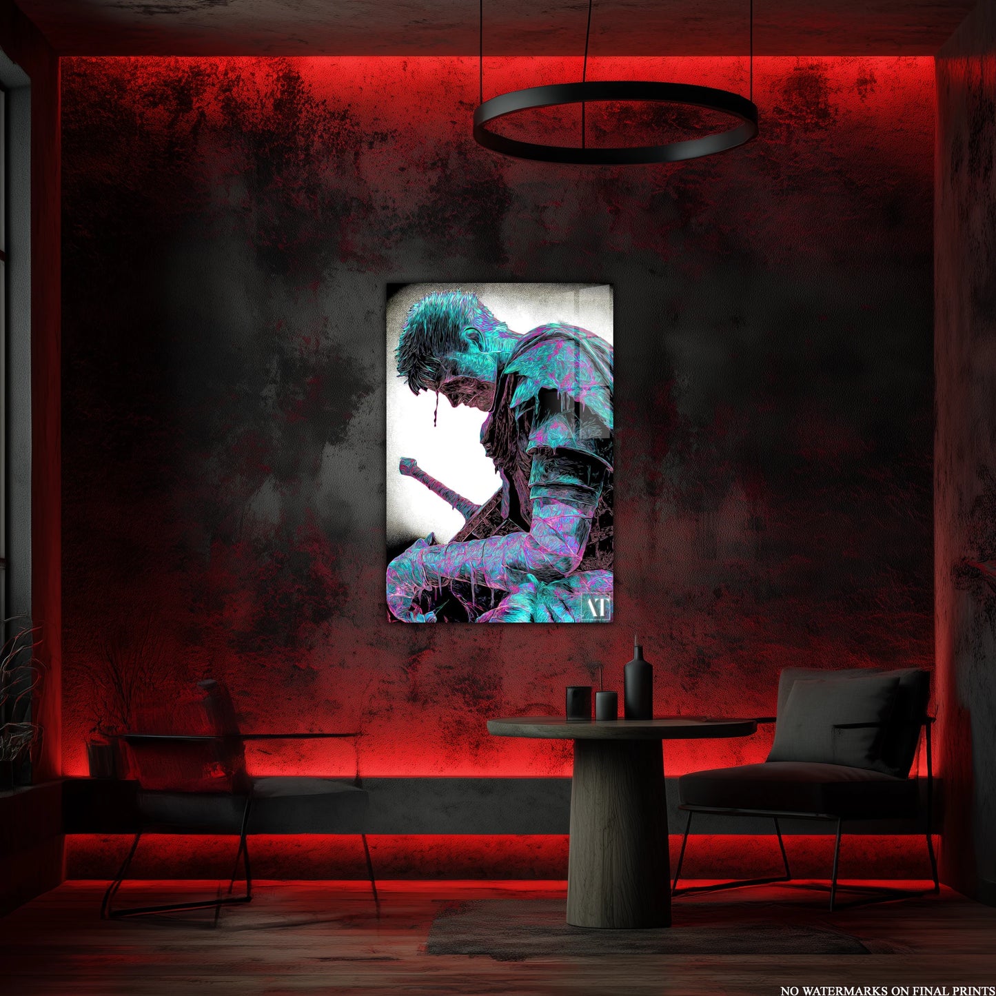 Berserk Guts Acrylic Poster