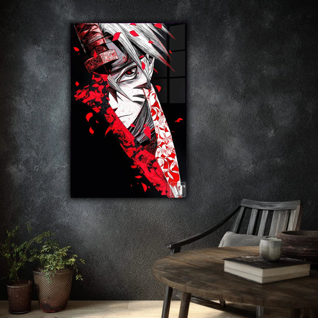 kunai knife x naruto Acrylic Poster