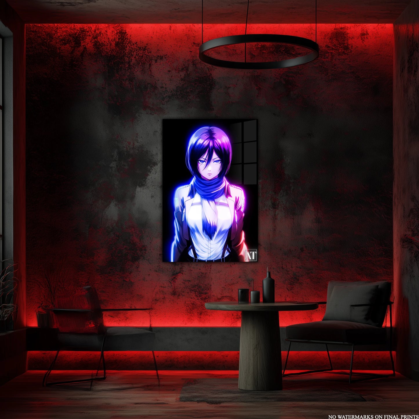 Mikasa Acrylic Poster