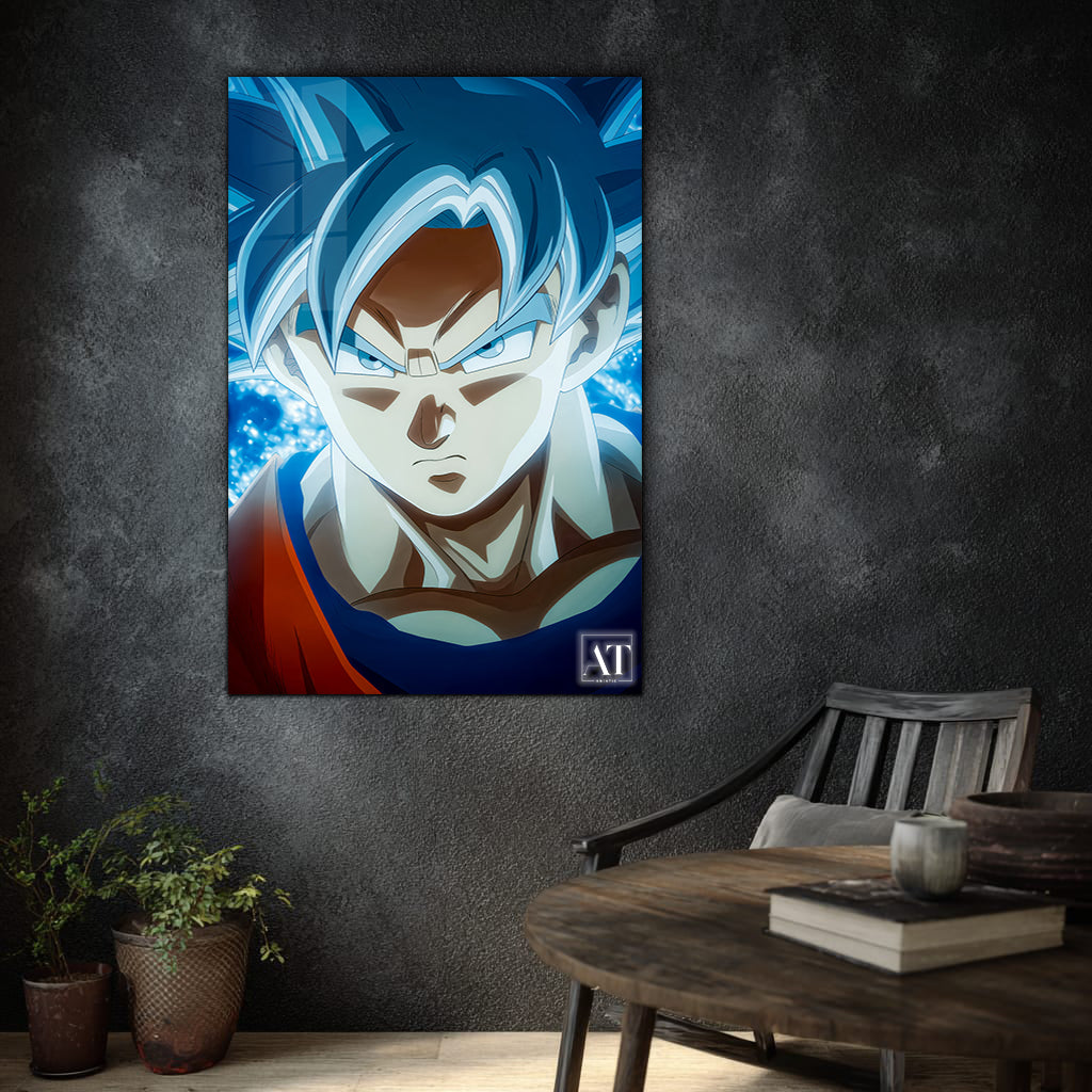 Goku Super saiyan Acrylic Poster - Aniatic