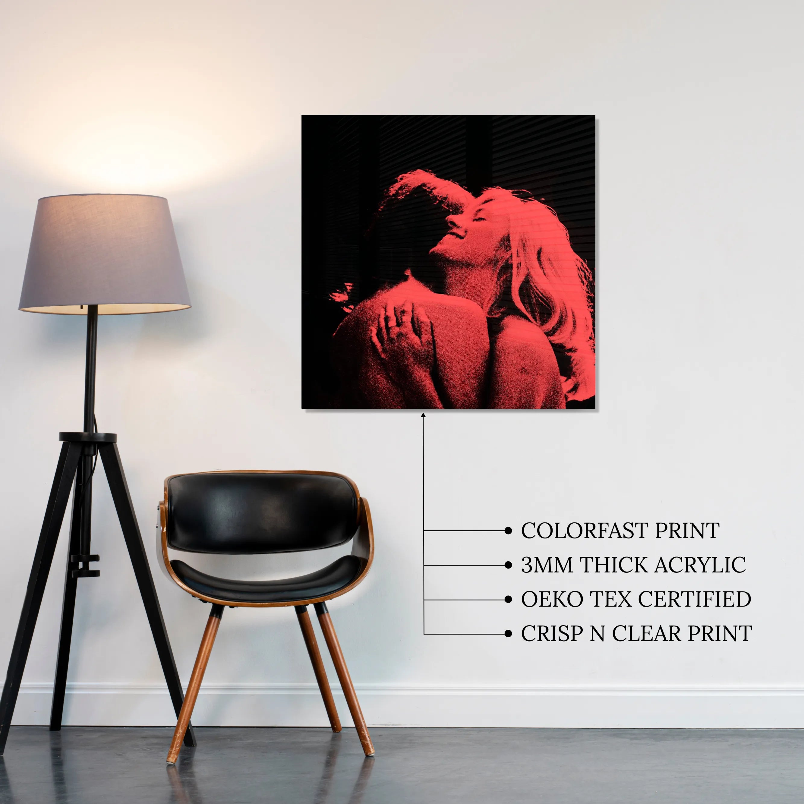 Lovers Rock Acrylic Vibe Panel - Aniatic