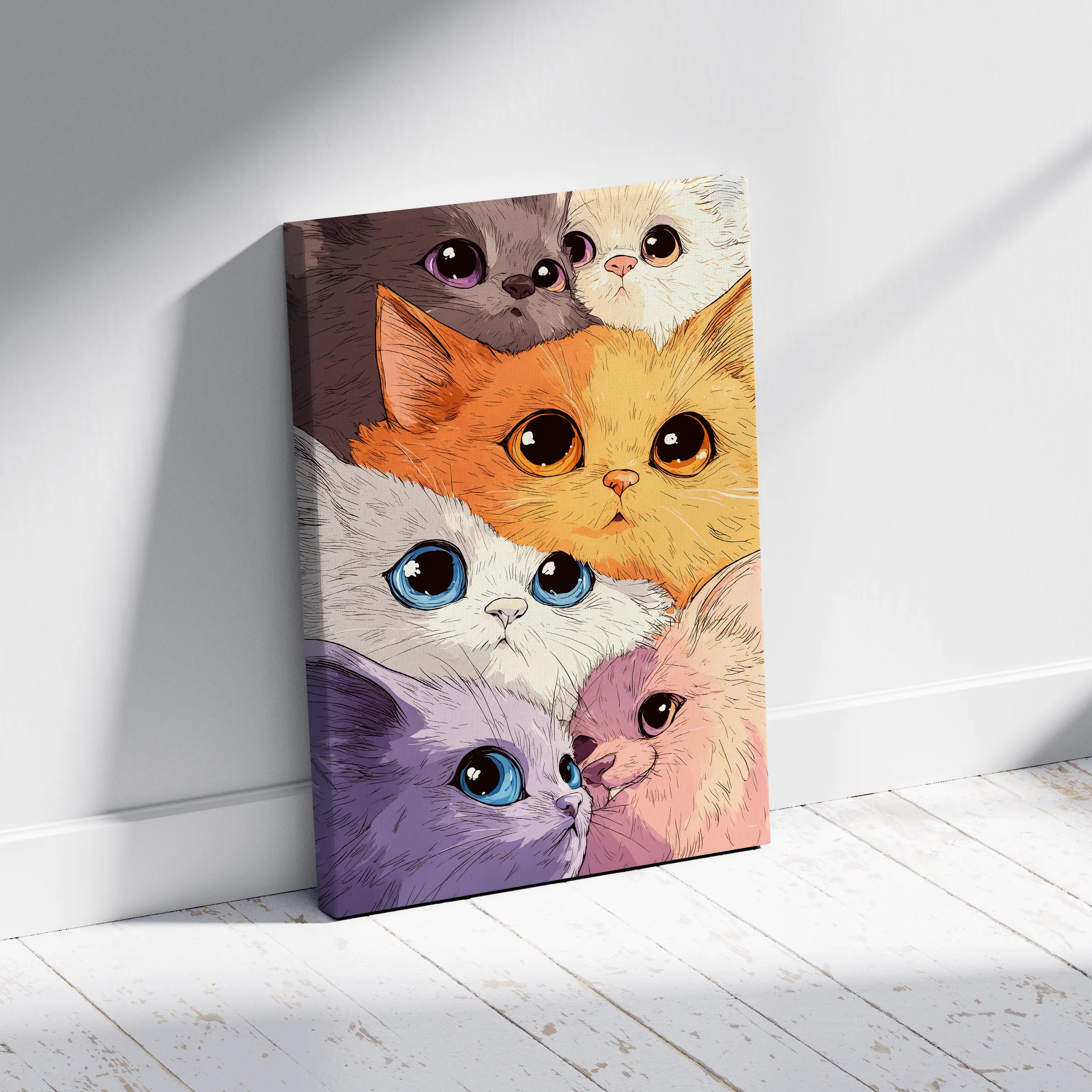 For Cat Lovers Canvas - Aniatic