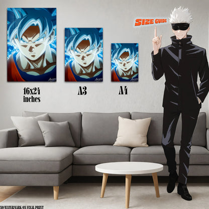 Goku Super saiyan Acrylic Poster