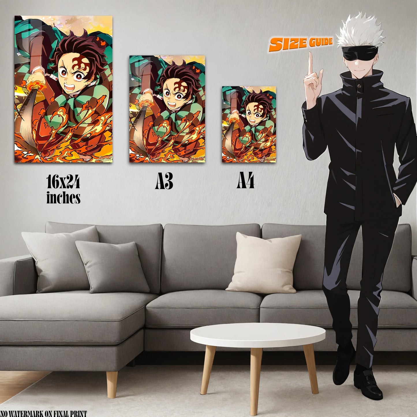 Tanjiro Kamado Acrylic Poster