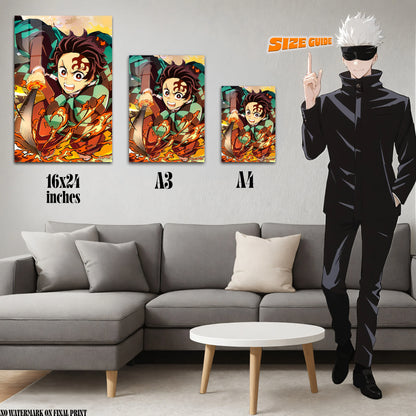 Tanjiro Kamado Acrylic Poster
