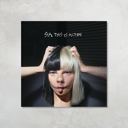 Sia This is Acting Acrylic Vibe Panel