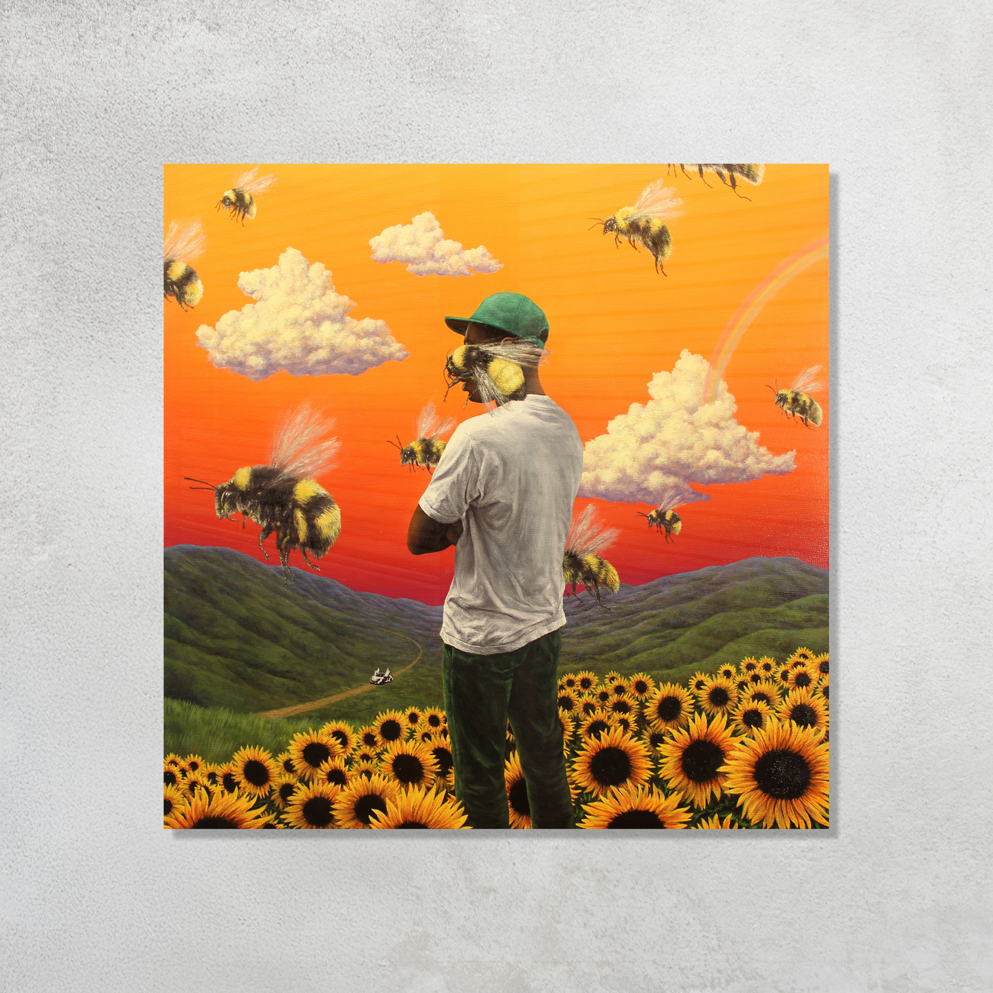 Flower Boy Acrylic Vibe Panel