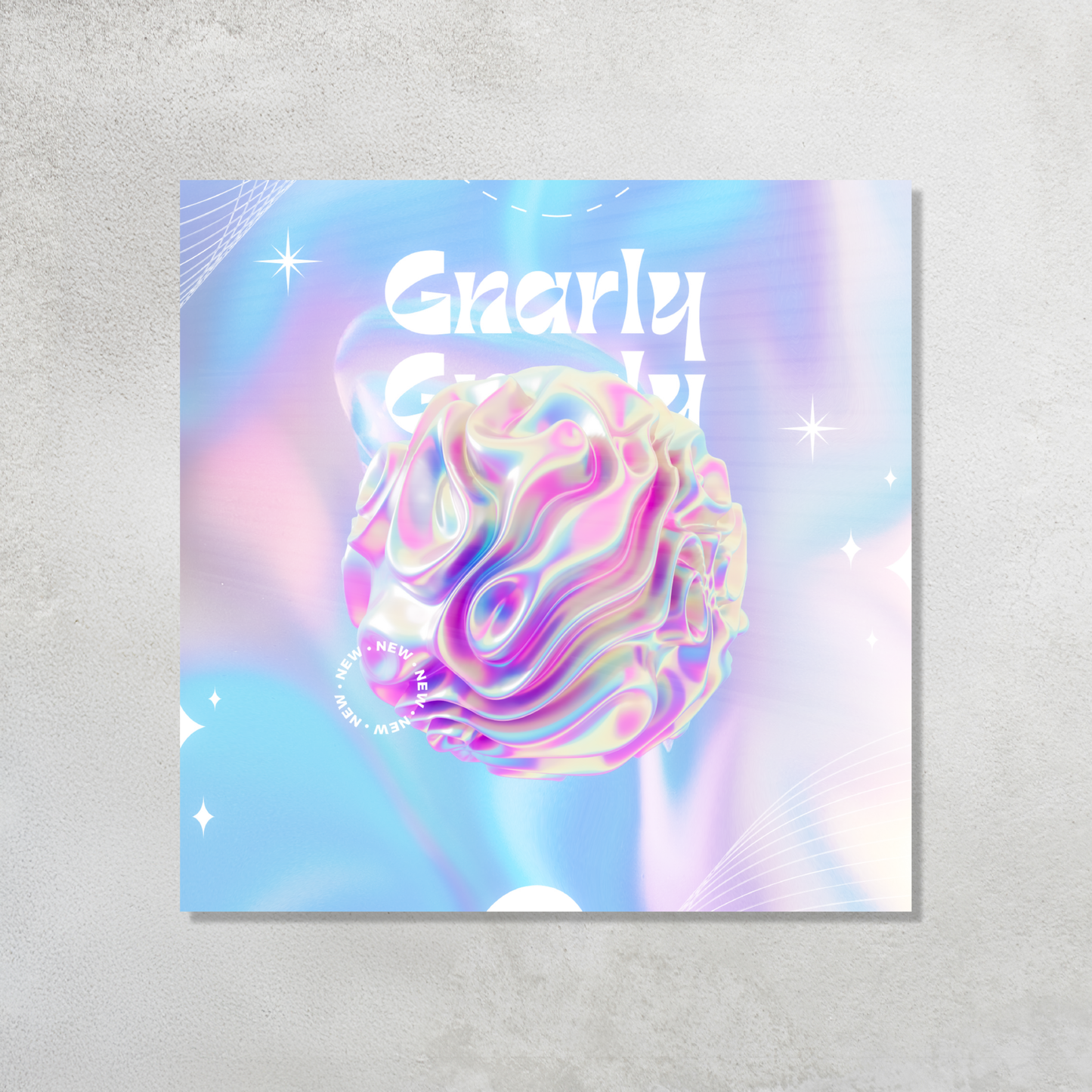 Gnarly Acrylic Vibe Panel