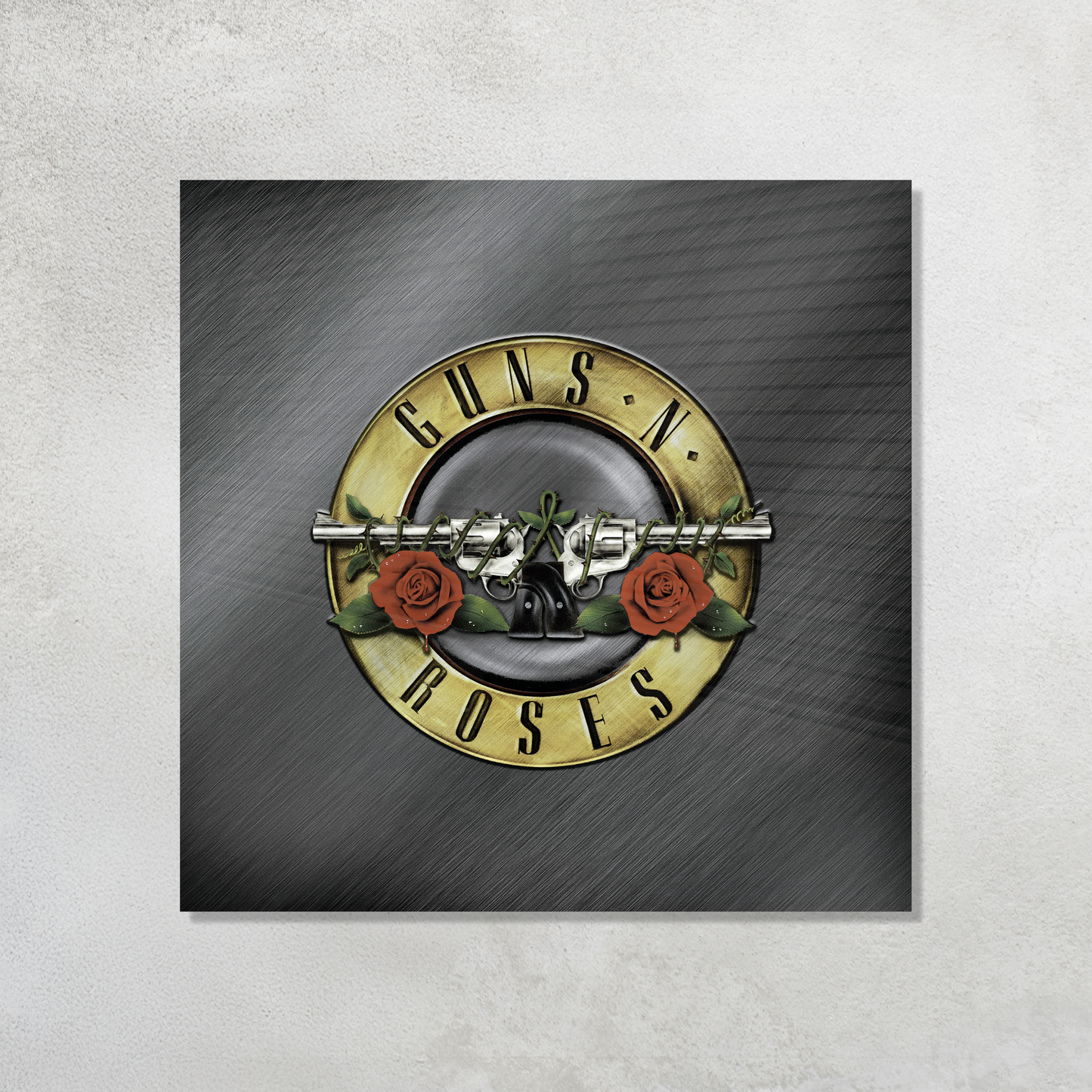 Guns and Roses Acrylic Vibe Panel