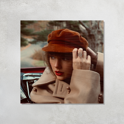 Red Acrylic Vibe Panel